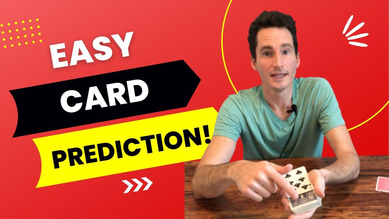 'Video thumbnail for Spectator STOPS at the Prediction Card! (Easy Card Magic Trick - Impromptu - No Setup Method)'