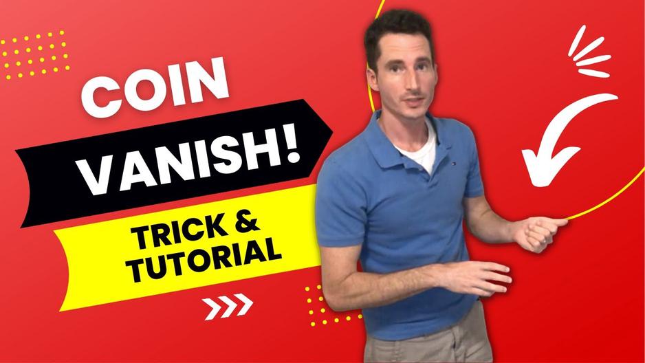 'Video thumbnail for Simple Coin VANISH Trick & Tutorial (3 Methods of Classic Palm - Sleight of Hand False Transfer)'