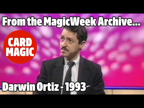 Darwin Ortiz - Card Magician - The Paul Daniels Magic Show - 1993