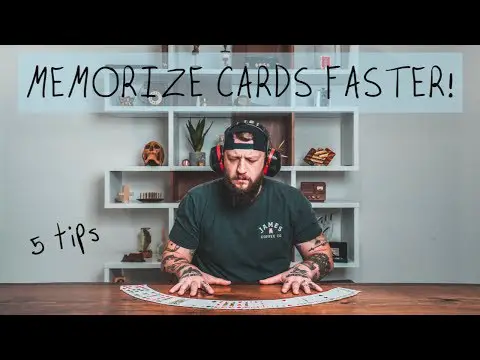 How To MEMORIZE CARDS Faster! (5 tips)