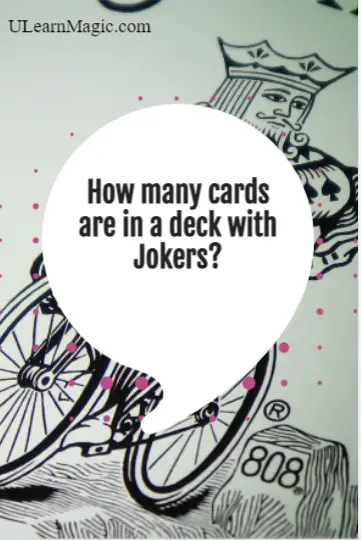 How many cards are in a deck without jokers?