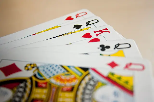 What is a face card in a deck of cards?
