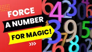 Force any number for magic trick